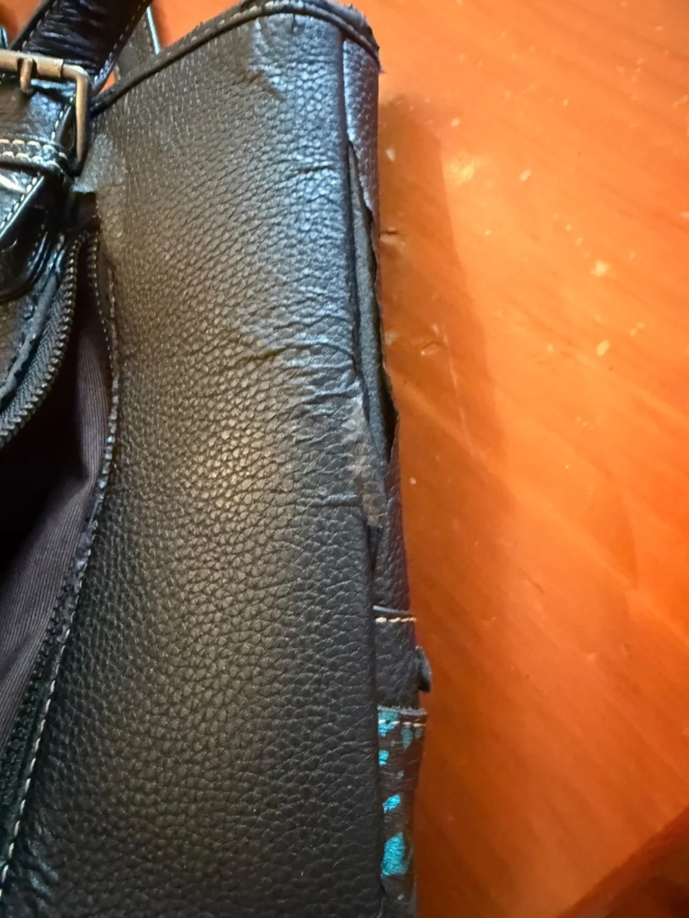 Western Cow hide tote purse